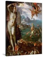 Perseus Freeing Andromeda-Joachim Wtewael-Stretched Canvas