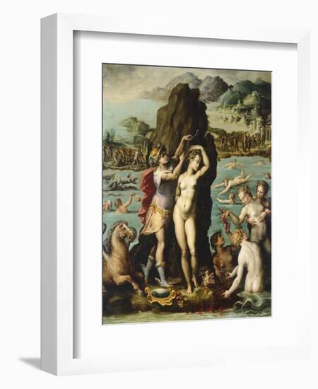 Perseus Freeing Andromeda-Giorgio Vasari-Framed Giclee Print