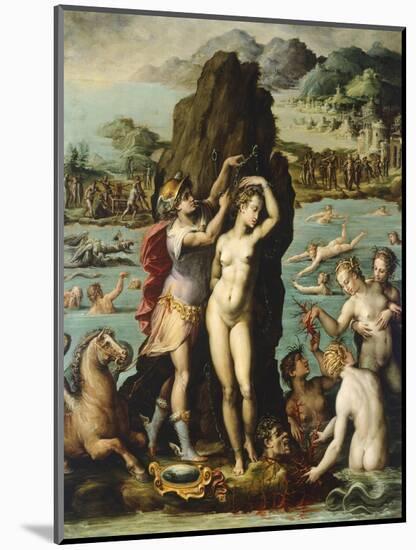 Perseus Freeing Andromeda-Giorgio Vasari-Mounted Giclee Print