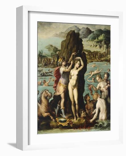 Perseus Freeing Andromeda-Giorgio Vasari-Framed Giclee Print