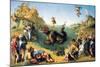 Perseus Frees Andromeda-Piero di Cosimo-Mounted Art Print