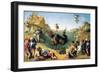 Perseus Frees Andromeda-Piero di Cosimo-Framed Art Print