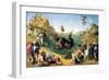 Perseus Frees Andromeda-Piero di Cosimo-Framed Art Print