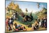 Perseus Frees Andromeda-Piero di Cosimo-Mounted Art Print