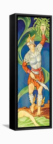 Perseus, Greek Mythology-Encyclopaedia Britannica-Framed Stretched Canvas