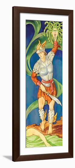 Perseus, Greek Mythology-Encyclopaedia Britannica-Framed Premium Giclee Print