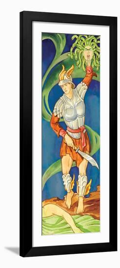 Perseus, Greek Mythology-Encyclopaedia Britannica-Framed Premium Giclee Print