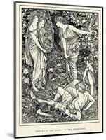 Perseus in the Garden of the Hesperides-Henry Justice Ford-Mounted Art Print