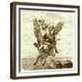 Perseus on the Winged Horse Pegasus, with Medusa's Head-English-Framed Giclee Print