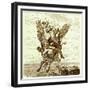 Perseus on the Winged Horse Pegasus, with Medusa's Head-English-Framed Giclee Print