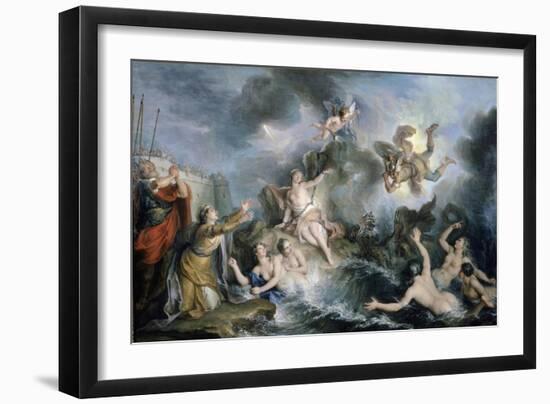 Perseus Rescues Andromeda-Charles Antoine Coypel-Framed Giclee Print