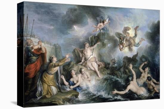 Perseus Rescues Andromeda-Charles Antoine Coypel-Stretched Canvas