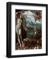 Perseus Rescuing Andromeda, 1611-Joachim Wtewael-Framed Premium Giclee Print