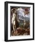 Perseus Rescuing Andromeda, 1611-Joachim Wtewael Or Utewael-Framed Giclee Print