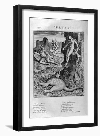 Perseus Rescuing Andromeda, 1615-Leonard Gaultier-Framed Giclee Print