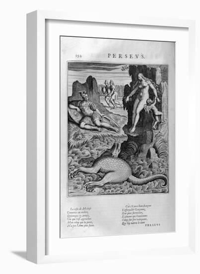 Perseus Rescuing Andromeda, 1615-Leonard Gaultier-Framed Giclee Print