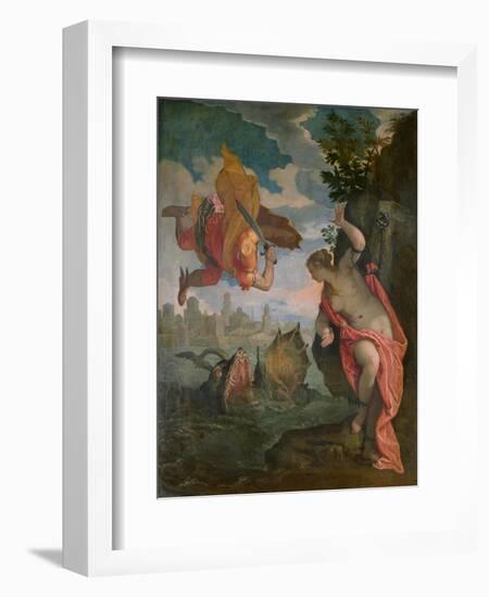 Perseus Rescuing Andromeda-Paolo Veronese-Framed Giclee Print