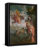 Perseus Rescuing Andromeda-Paolo Veronese-Framed Stretched Canvas