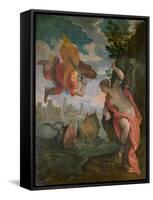 Perseus Rescuing Andromeda-Paolo Veronese-Framed Stretched Canvas