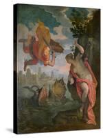 Perseus Rescuing Andromeda-Paolo Veronese-Stretched Canvas