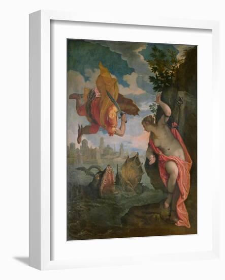 Perseus Rescuing Andromeda-Paolo Veronese-Framed Giclee Print