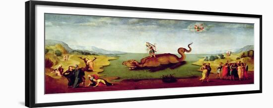 Perseus Rescuing Andromeda-null-Framed Giclee Print