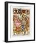 Perseus showing Medusa's head-Walter Crane-Framed Giclee Print