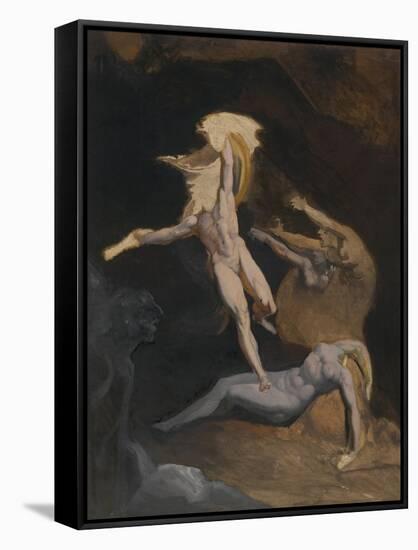 Perseus Slaying the Medusa-Henry Fuseli-Framed Stretched Canvas