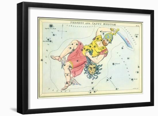 Perseus, Sword, Medusa-null-Framed Giclee Print