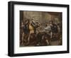 Perseus Turning Phineas and His Followers to Stone, Early 1680S-Luca Giordano-Framed Giclee Print