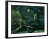 Perseus Turns Phineus to Stone by Brandishing the Head of Medusa, 1908-Franz von Stuck-Framed Giclee Print