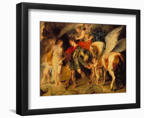 Perseus Und Andromeda, 1620/1621-Peter Paul Rubens-Framed Giclee Print