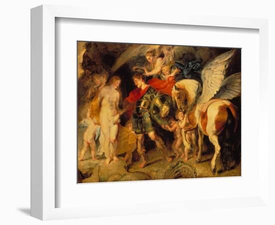 Perseus Und Andromeda, 1620/1621-Peter Paul Rubens-Framed Giclee Print