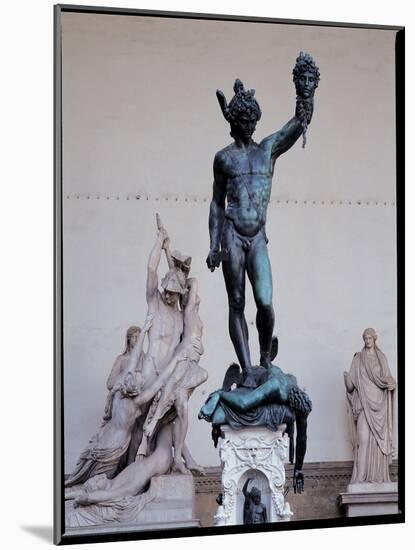 Perseus with the Head of Medusa, 1545-54-Benvenuto Cellini-Mounted Giclee Print