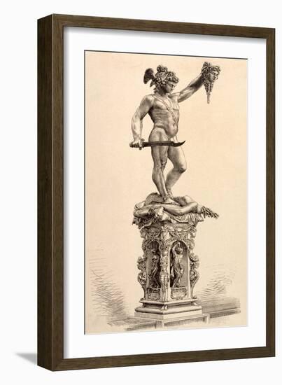Perseus-Benvenuto Cellini-Framed Photographic Print
