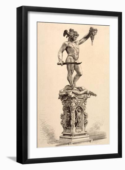 Perseus-Benvenuto Cellini-Framed Photographic Print