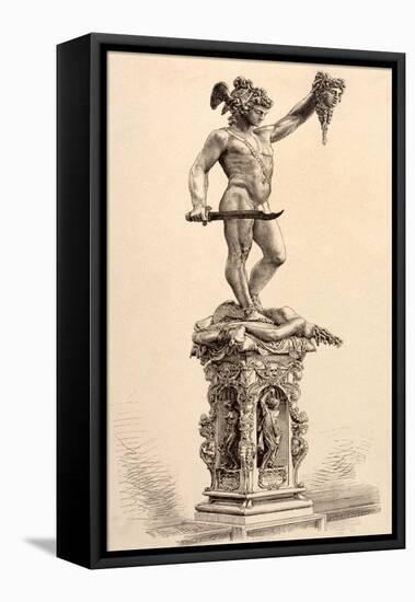 Perseus-Benvenuto Cellini-Framed Stretched Canvas