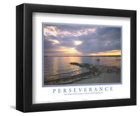 Perseverance Any Dream Worth Having Motivational-null-Framed Mini Poster