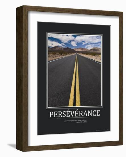 Persévérance (French Translation)-null-Framed Photo