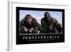 Perseverancia. Cita Inspiradora Y Póster Motivacional-null-Framed Photographic Print