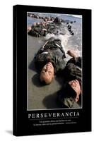 Perseverancia. Cita Inspiradora Y Póster Motivacional-null-Stretched Canvas