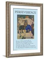 Perseverence-null-Framed Art Print