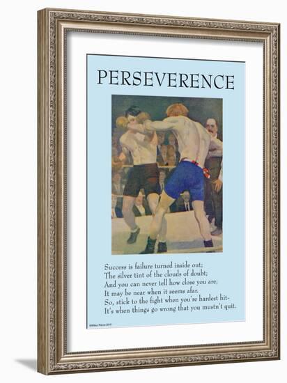 Perseverence-null-Framed Art Print