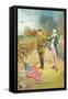 Pershing in France, Berlin or Bust!-null-Framed Stretched Canvas