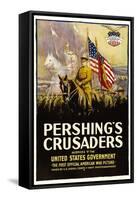 Pershing's Crusaders, 1918-null-Framed Stretched Canvas