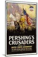 Pershing's Crusaders, 1918-null-Mounted Art Print