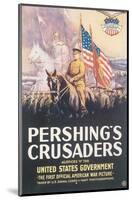 Pershing's Crusaders-null-Mounted Art Print