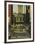 "Pershing Square," May 19, 1945-John Falter-Framed Giclee Print