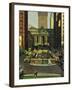"Pershing Square," May 19, 1945-John Falter-Framed Giclee Print