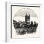 Pershore Church, from the North East-null-Framed Giclee Print